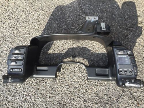 90-96 nissan 300zx cluster bezel with switches