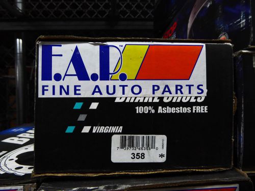 Brand new fdp 358 rear/front drum brake shoe set fits vehicles listed