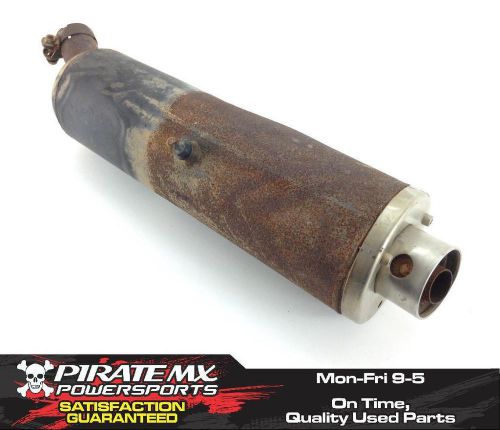 Exhaust pipe muffler from 2004 yamaha 660 raptor #92 *