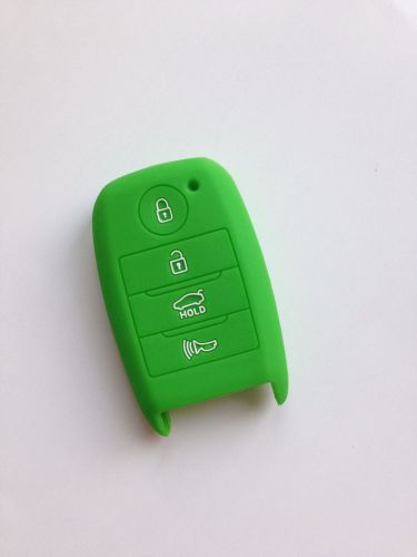 Green protective key cover protector remote for kia k3 cerato optima forte rio