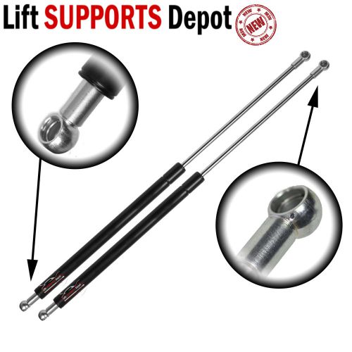 Qty (2) 10mm metal cup end lift supports 17&#034; extended x 250lbs