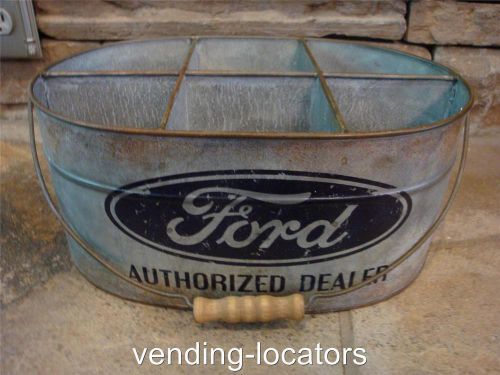 Ford authorized dealer bucket mustang truck boss shelby mobil galvanized can
