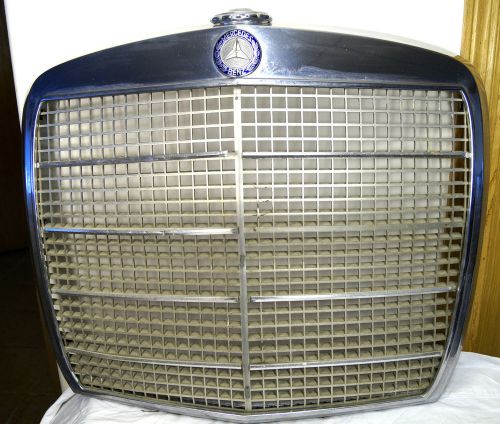 Vintage 1960s mercedes benz chrome grill automotive parts advertising