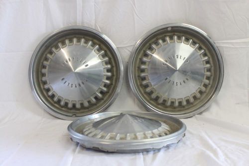 1969 chrysler newport wheel cover hubcap set of 3 - 15&#034;(l50246)