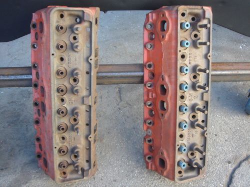 1956 chevy covette power pack cylinder heads 3725306 matching dates