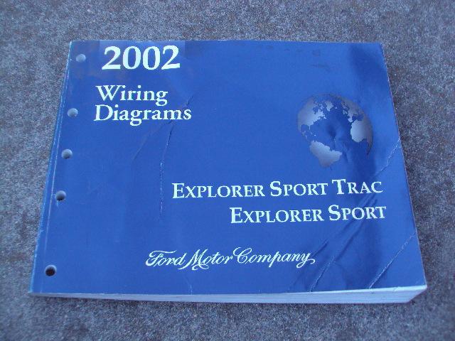 2002 ford explorer sport trac wiring diagrams electrical service shop manual
