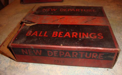 New departure # 7312 ball bearing, new old stock, 1312 inner