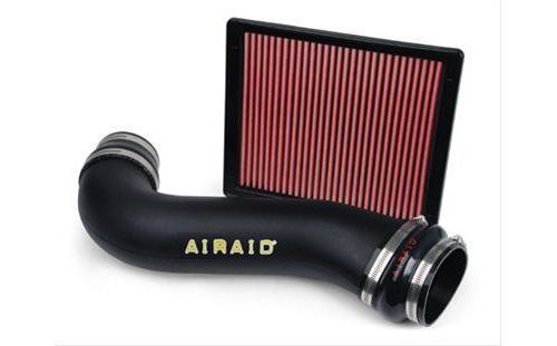 Airaid air intake airaid jr. red filter black polyethylene tube jeep 4.7l kit
