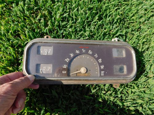 1937 chevrolet master speedometer &amp; gauge cluster 37 chevy