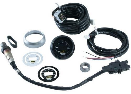 Aem 30-4100 digital wideband o2 uego controller air fuel ratio gauge meter kit