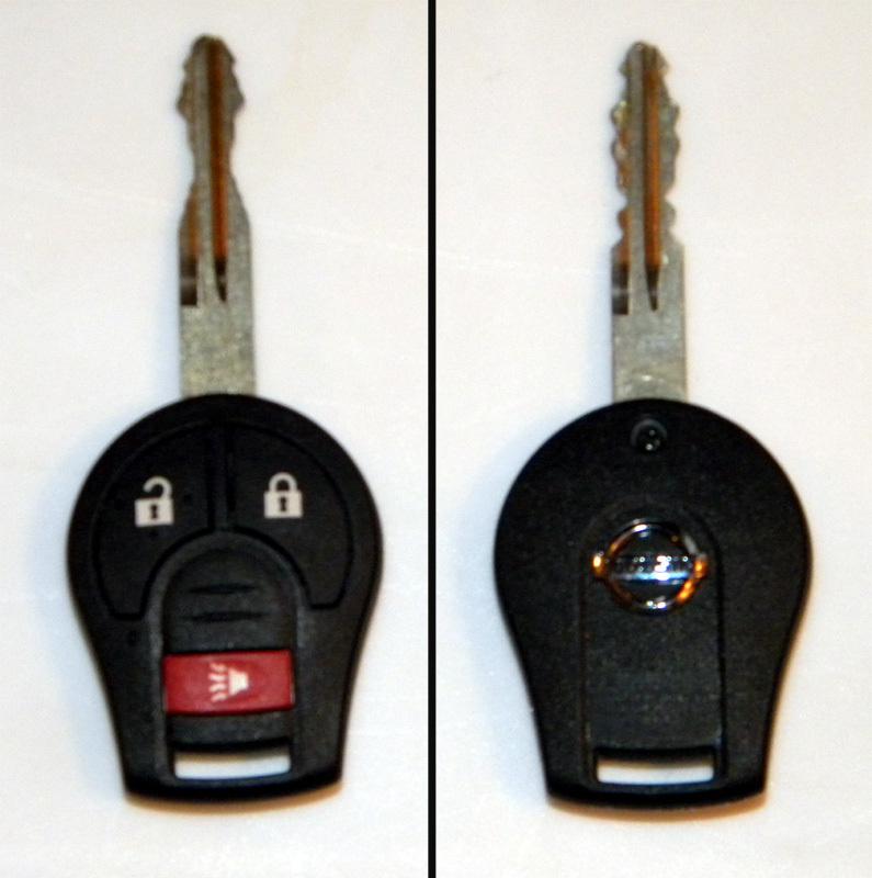 Nissan key remote fob 2011 2012 
