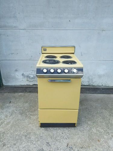 Vintage sunray electric rv/garage 4 burner stove &amp; oven