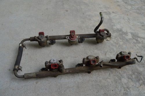 1992 300zx fuel rail, non turbo. original, for parts only.