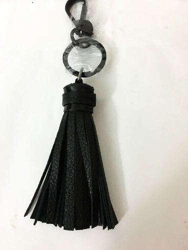 Mimco uptown key chain fob ring accessories brand new black