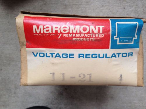Vintage rebuilt 6 volt voltage regulator -auto-lite vbe-6001a