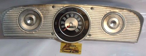 1961 - 1965 ford truck speedometer gauge cluster &amp; dash bezel 1964 1962 f100