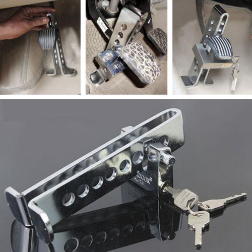 Auto car clutch brake lock stainless steel  anti-theft security supplies device