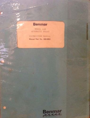 Benmar model 14b- instruction manual