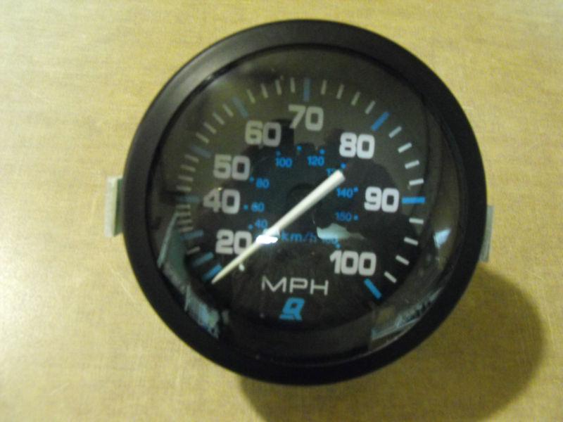 Quick silver mph gauge  (new) blue