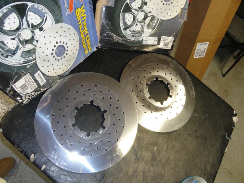 Apc disc brake simulators pair for 6 lug 20 inch wheels # 105068