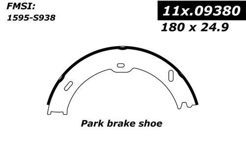 Centric 111.09380 parking brake shoe