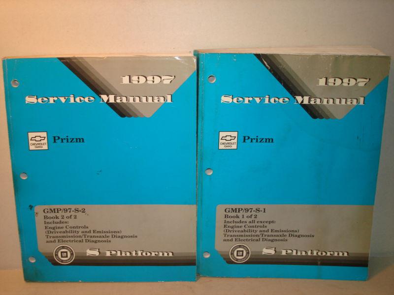 1997 prizm dealer service manuals