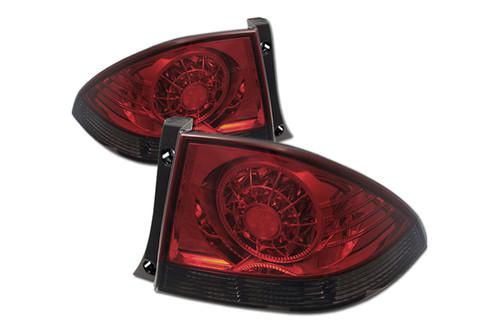 Spyder lis300rs lexus is smoke euro tail lights rear stop lamps w leds