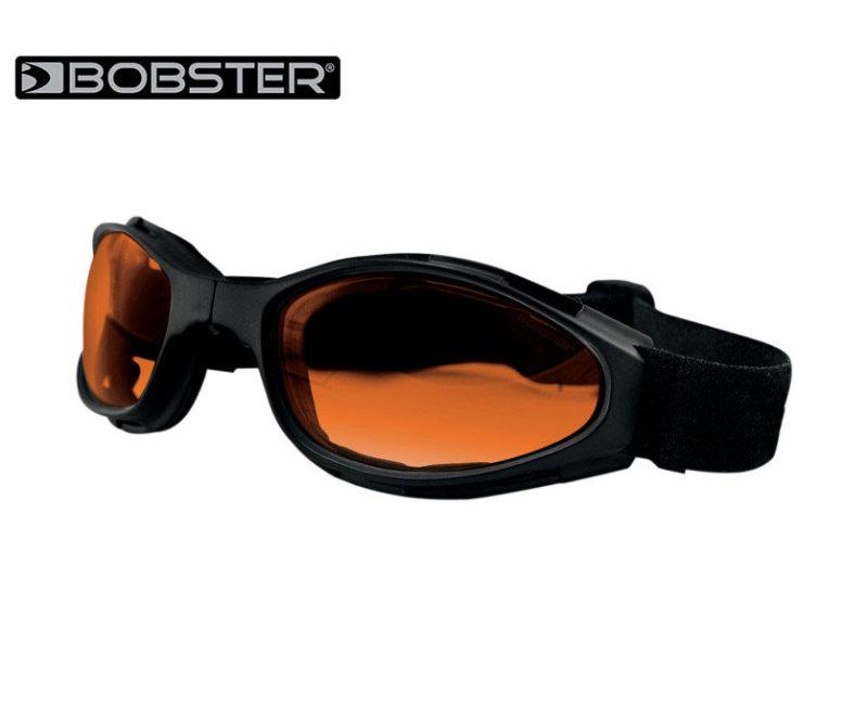 Bobster crossfire anti-fog folding goggles with amber lens