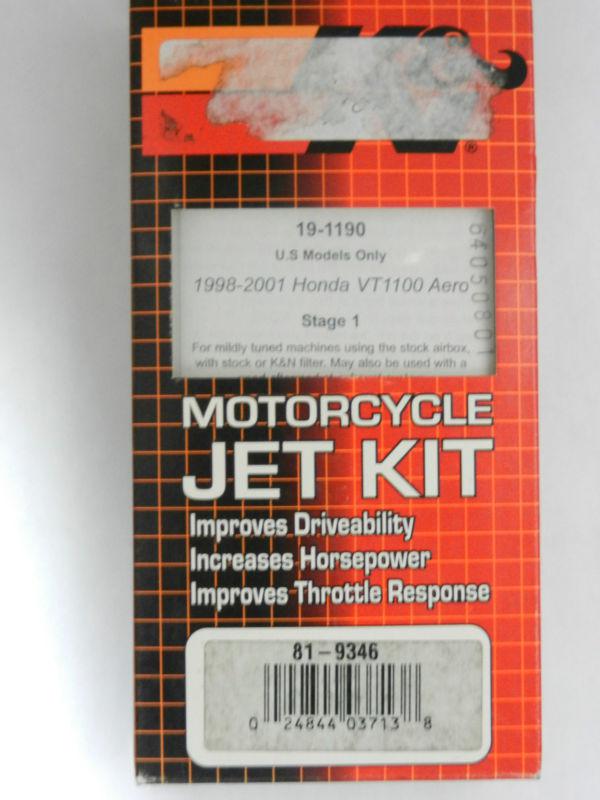 Jet kit - honda vt1100c3 shadow aero 1998-2002 - dynojet # 1190 (k&n # 81-9346)