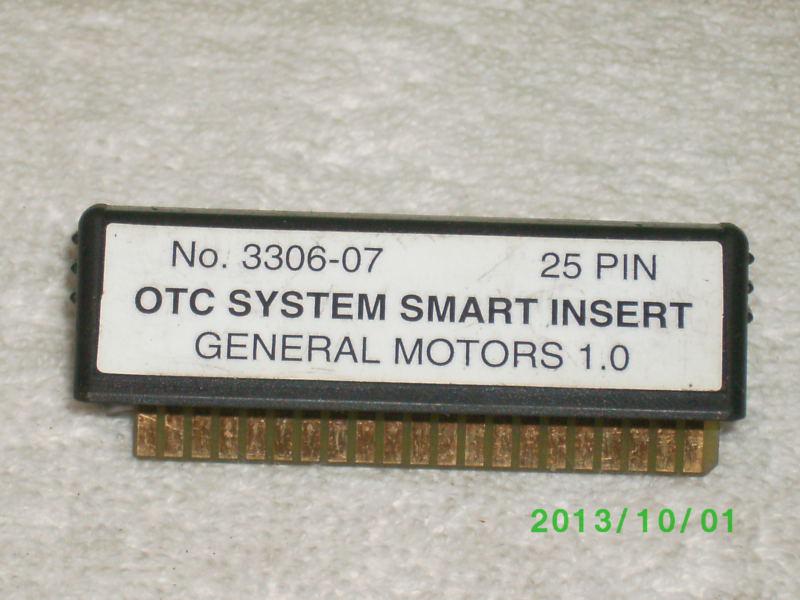 Otc ssi system smart insert no. 3306-07 genisys monitor 4000 mentor determinator