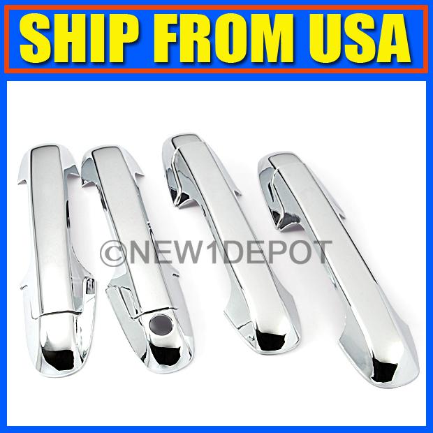 Us chrome side door handle cover trim for honda accord 7th generation 03-07 new