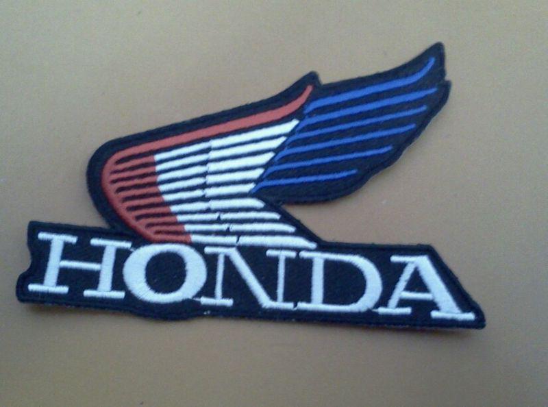 Honda red white blue patch new!!