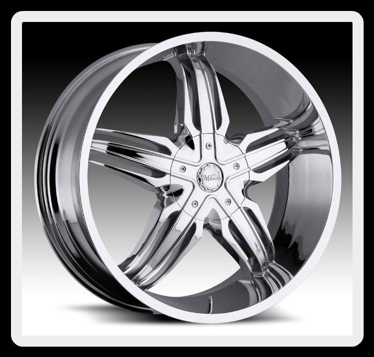 20" milanni 458 phoenix 5x115 magnum charger 300m chrome wheels rims free lugs!