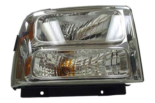 Replace fo2503217 - 2005 ford excursion front rh headlight assembly