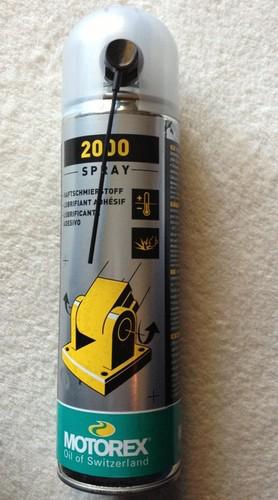 Motorex spray 2000 500 ml oil of switzerland 171-620-050 lubricant road off road
