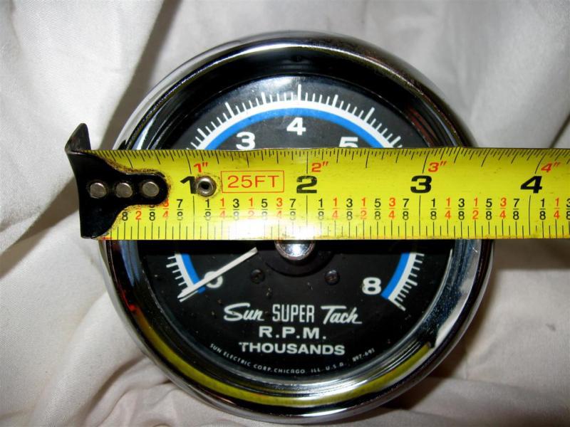Vintage Super Tach With Cup SST-802 8,000 RPM 8 Cyl 12 Volt No Sender Required , US $159.99, image 12