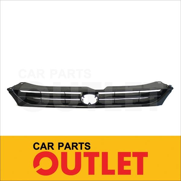 95-96 toyota camry front grille bar grill grille black xe le assembly new