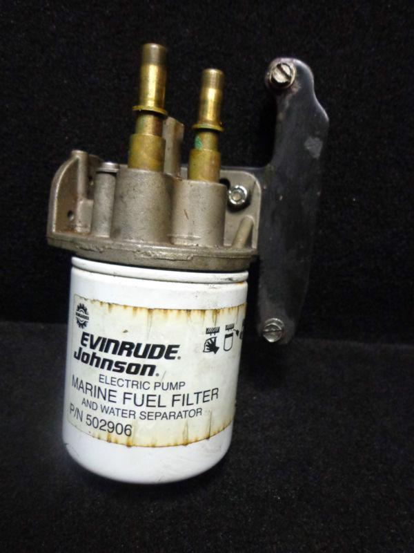 Fuel filter housing #5001252 evinrude 2002-2006 75-250 hp outboard engine~679