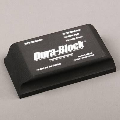 Durablock sanding block 1/3 block eva rubber 1.50" hieght 2.625" w 5.50" l ea