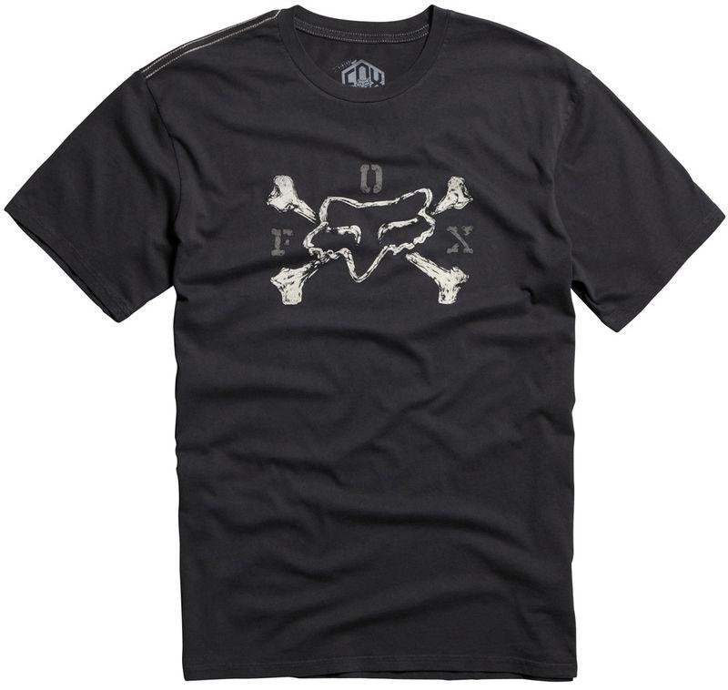 Fox thrillville black tee shirt t-shirt motocross t tshirt mx 2014
