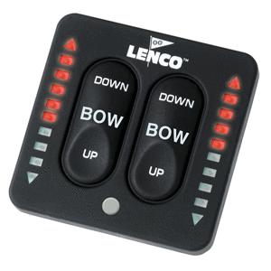 Lenco key pad f/indicator tab controller w/nylon lock nutspart# 30007-001-d