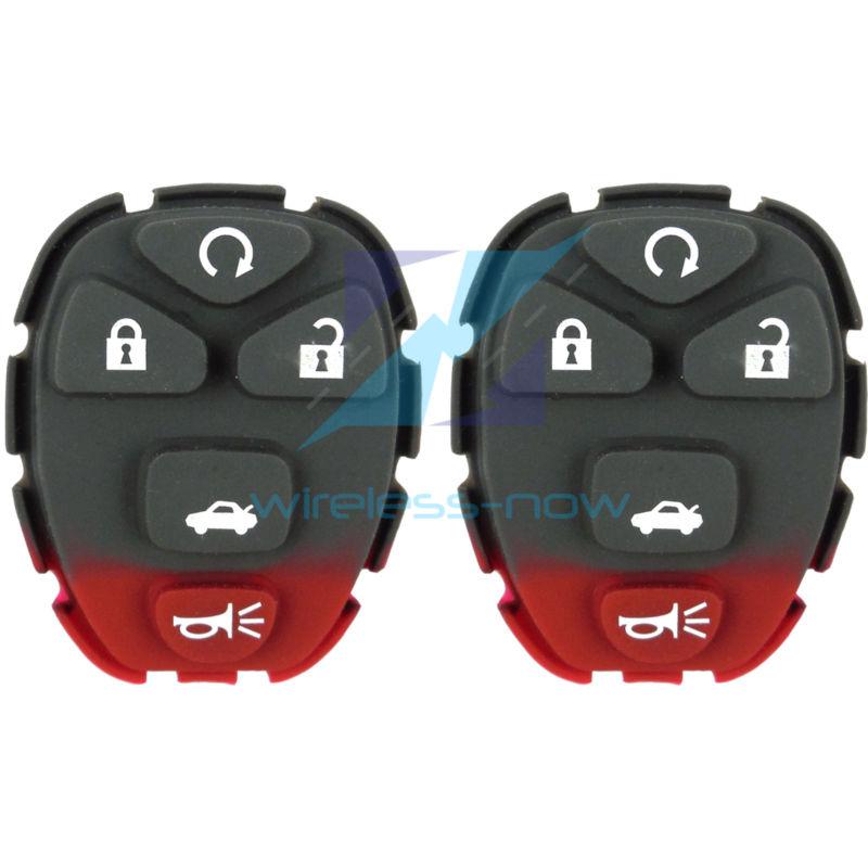 2 new remote key keyless clicker fob repair replacement button pad fix  buttons