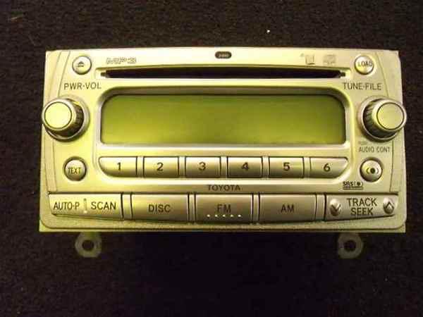 2006-2008 toyota yaris oem mp3 cd player fm radio lkq