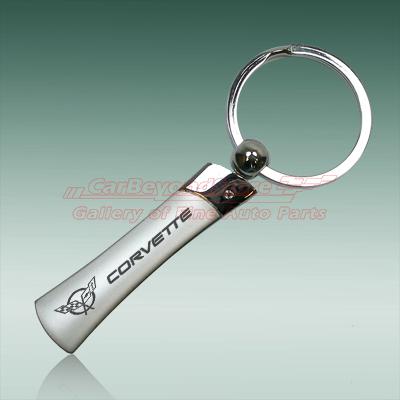 Chevrolot corvette c5 blade style key chain, key ring, el-licensed + free gift