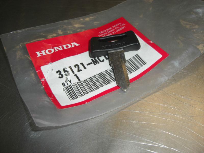 Honda blank key (type 1) part# 35121-mcl-003 brand new! free shipping! bx38-66