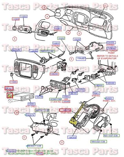 New oem ac vacuum hose harness w / manual air conditioning 2002-2006 expedition