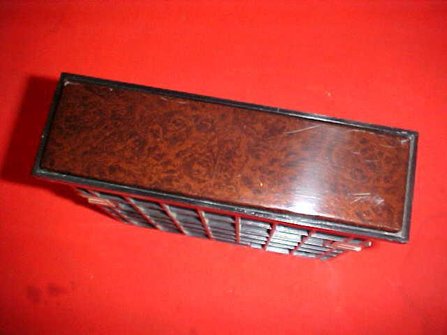 Nissan maxima radio dash coin box compartment tray woodgrain 95-96-97-98-99