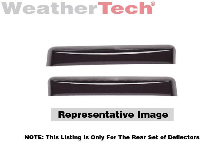 Weathertech side window deflectors - 2012-2014 - volkswagen passat - 71566