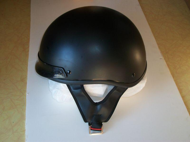Gmax gm-15x half helmet flat black size m