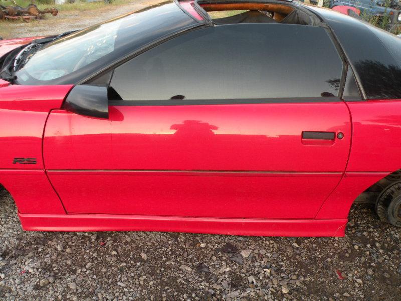 1993-2002 chevy camaro left door   power   red  oem